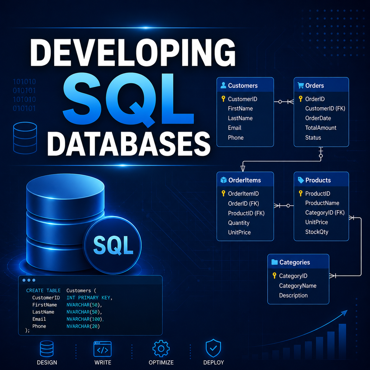 DEVELOPING SQL DATABASES