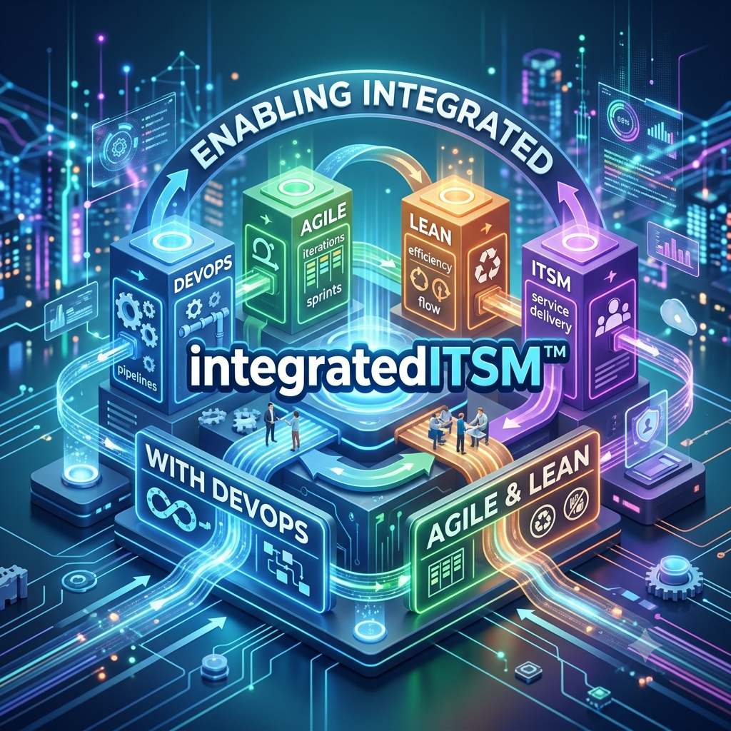 Enabling integratedITSM™ with DevOps, Agile & Lean