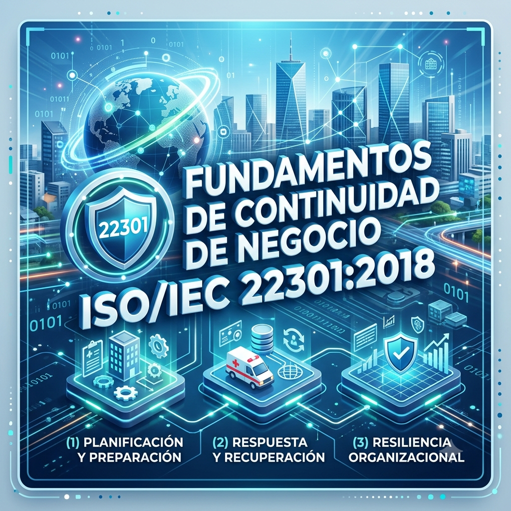 ISO/IEC 22301:2018 Fundamentos de Continuidad de Negocio