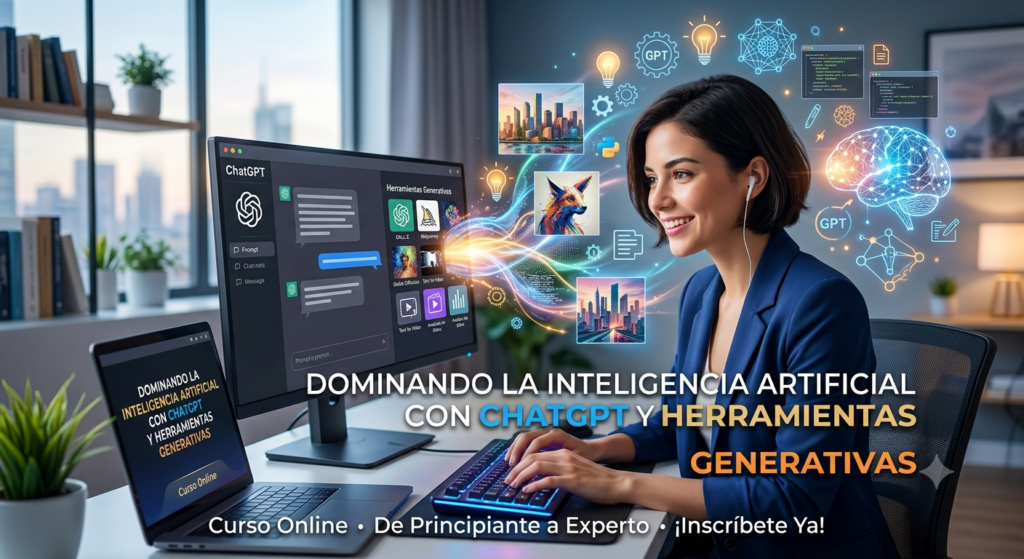 Dominando la Inteligencia Artificial con ChatGPT y Herramientas Generativas