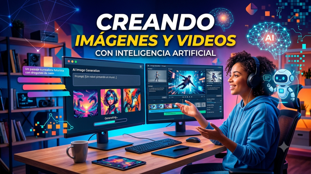 CREANDO IMÁGENES Y VIDEOS CON INTELIGENCIA ARTIFICIAL